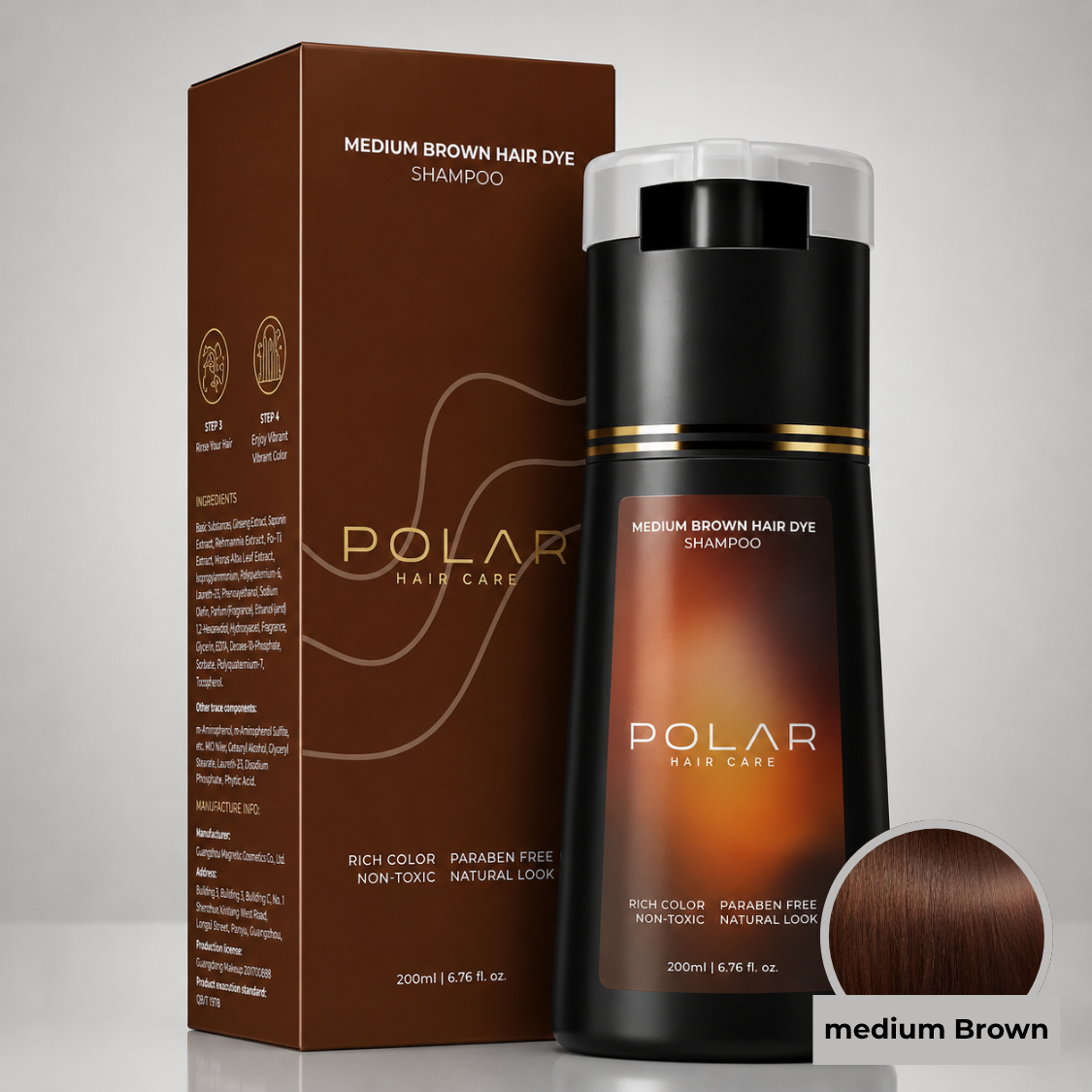 Polar Instant Dye Shampoo