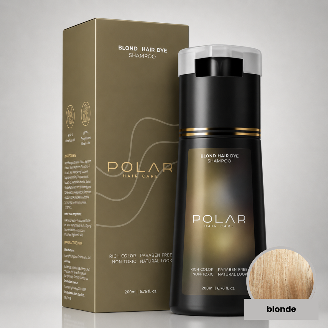 Polar Instant Dye Shampoo