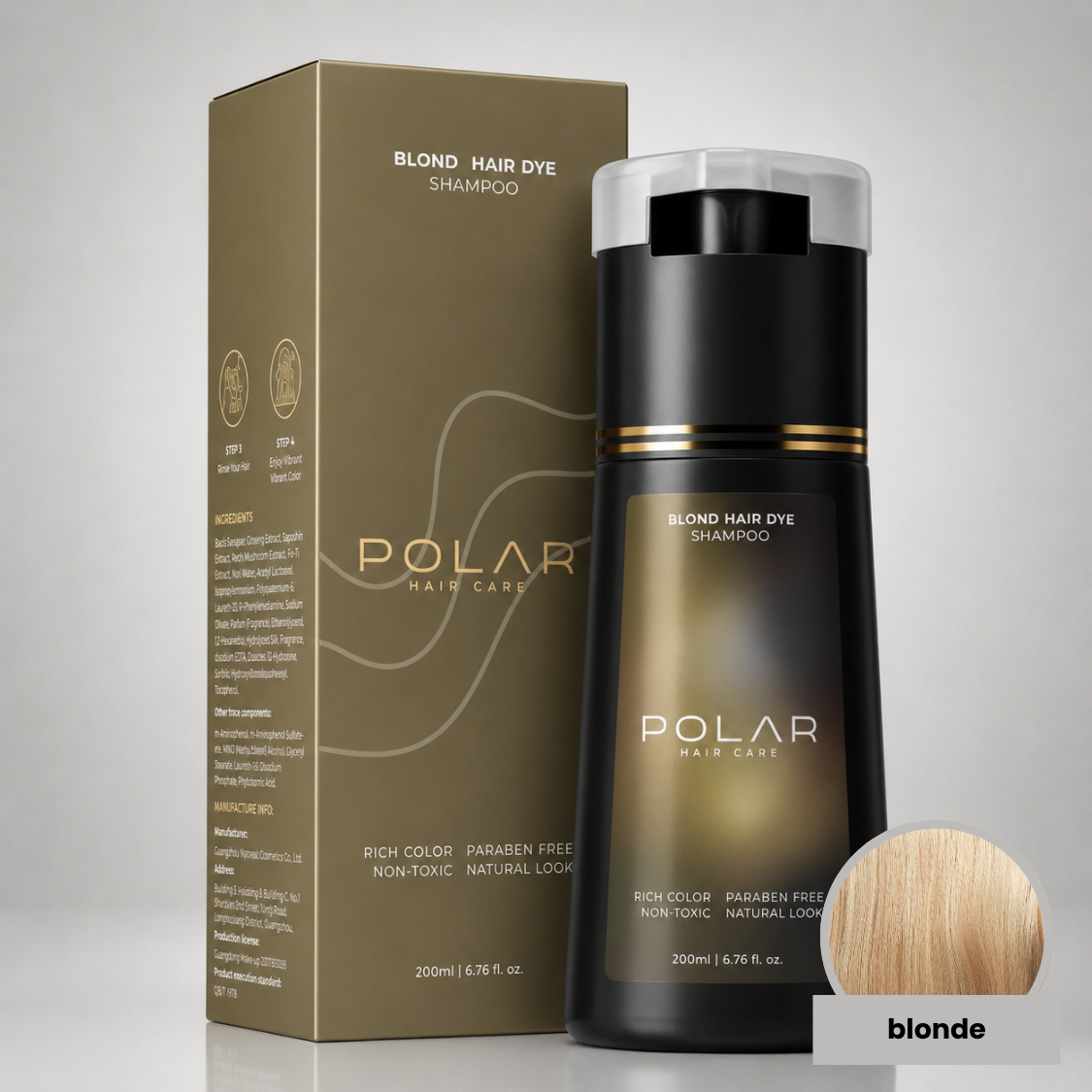 Polar Instant Dye Shampoo