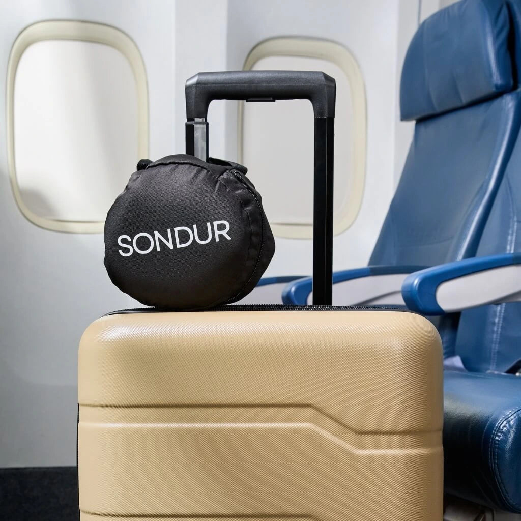 AirComfort™ Reisekissen – Aufblasbares Sitzkissen für Flüge