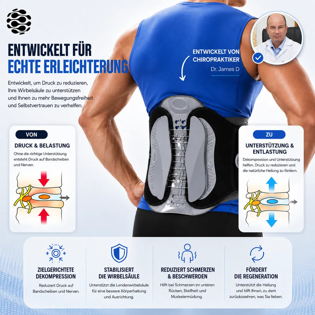 TrueFlex Rückenstütze – Produktansicht